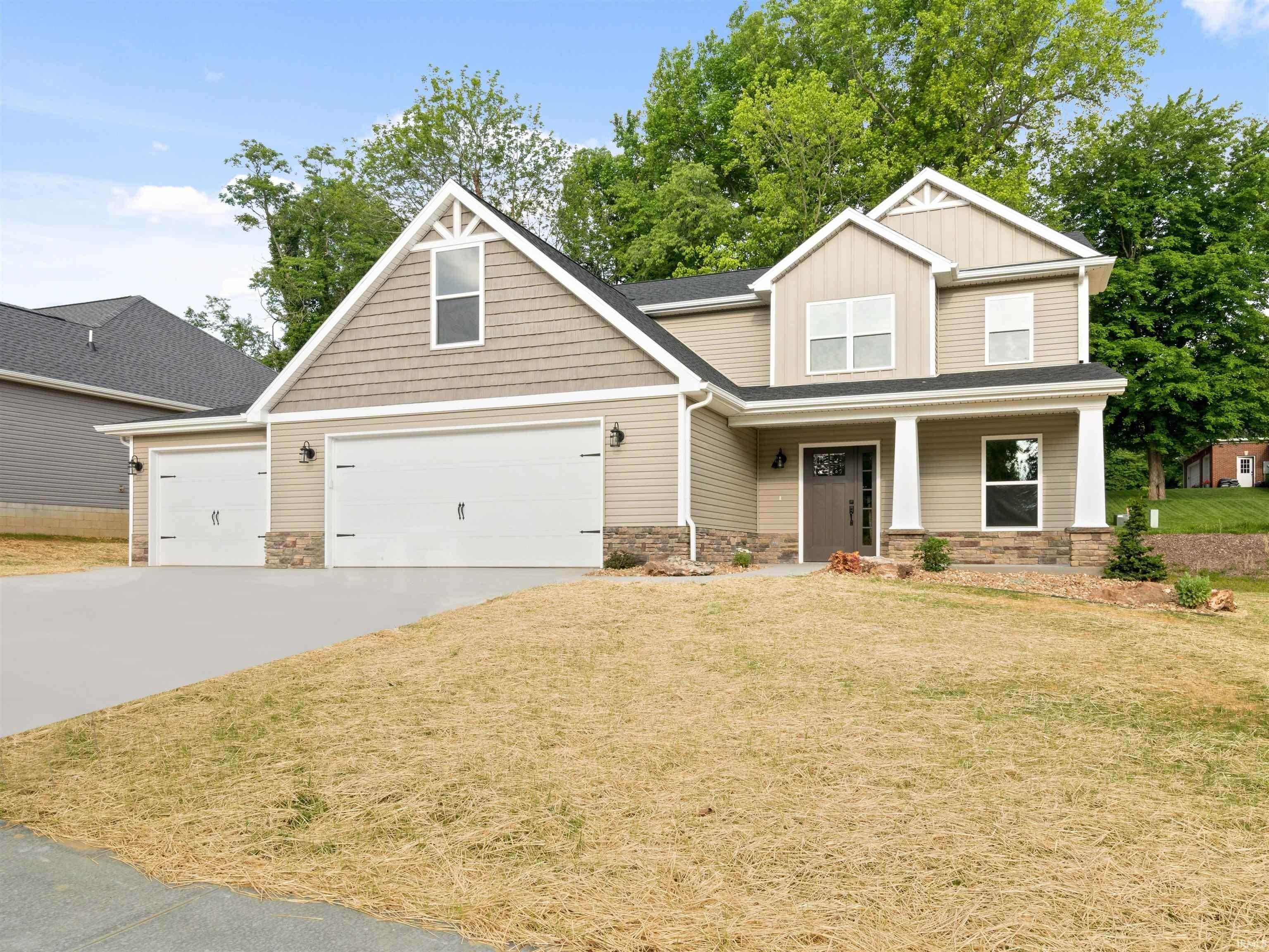 Single Family Homes для того Продажа на 5655 Hillside Trail Newburgh, Индиана 47630 Соединенные Штаты