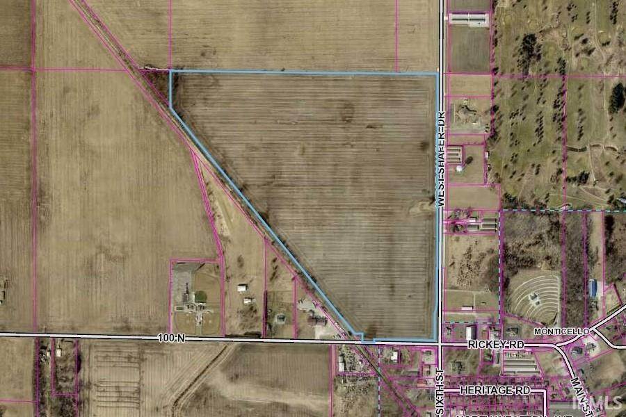 Agricultural Land для того Продажа на 1684 N West Shafer Drive Monticello, Индиана 47960 Соединенные Штаты